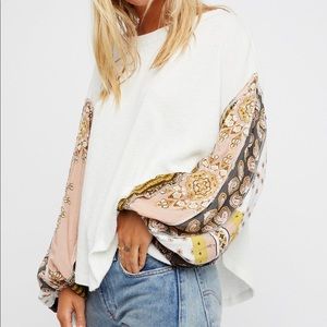 Free People Thermal Blossom Sweater